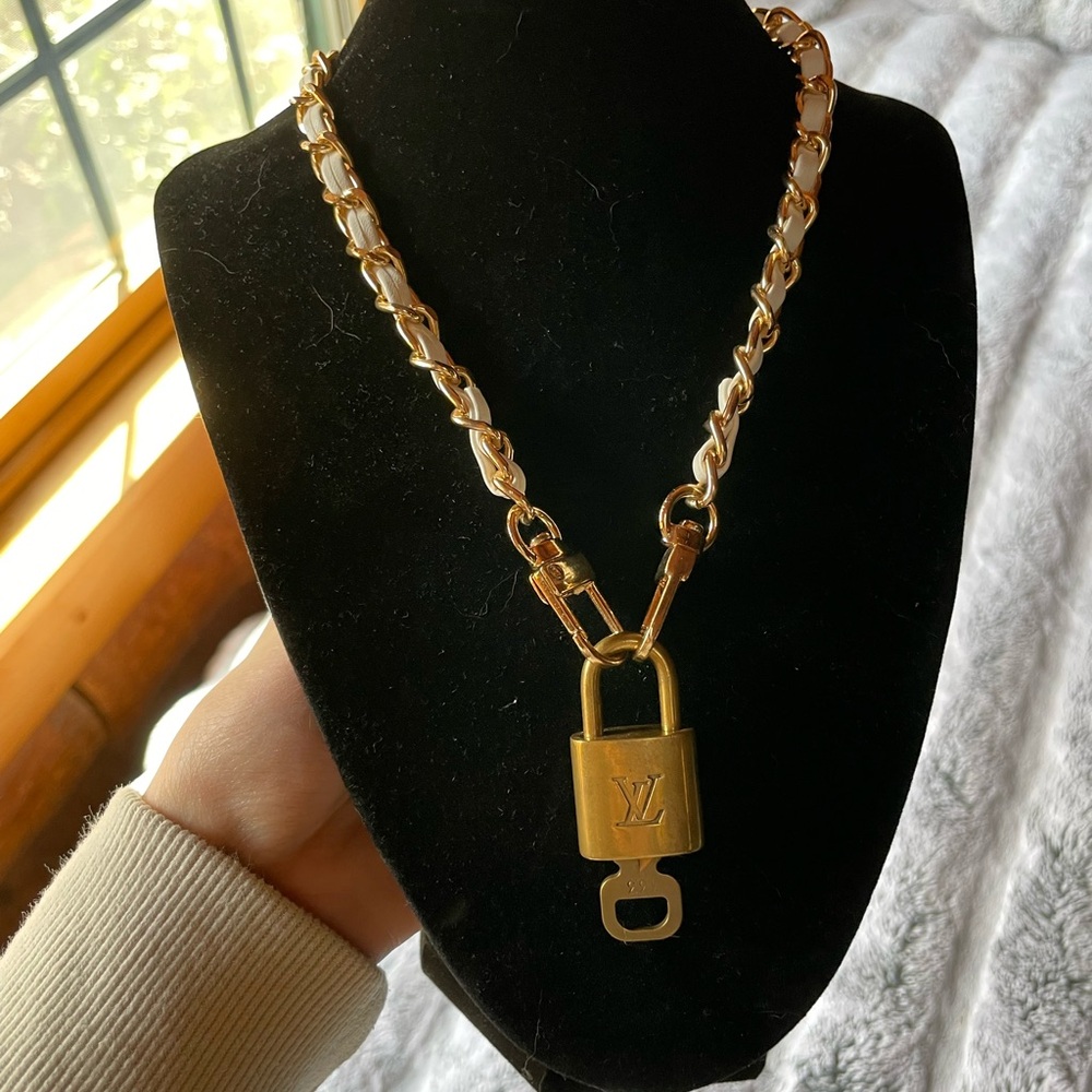 Authentic Louis Vuitton Bronze ANGEL NUMBER Lock and Key Set #333